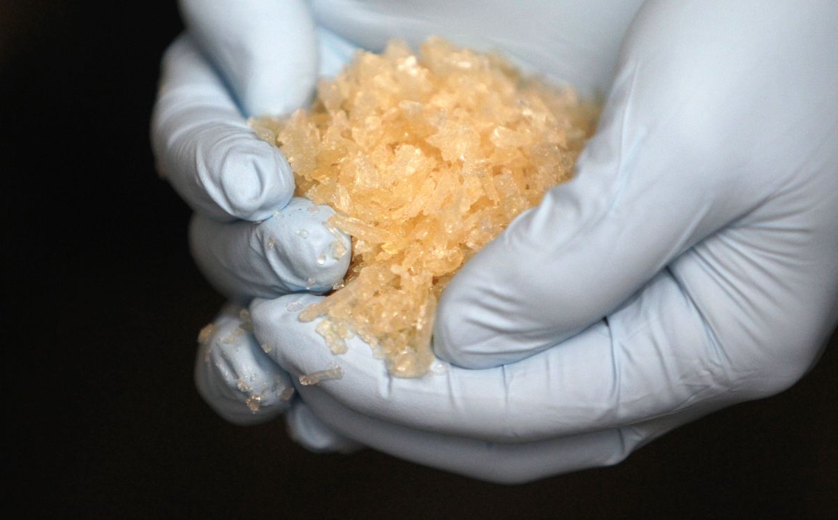 Health Canada confirmed in a statement that the seizure was 100% pure methamphetamine.