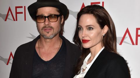 Brad Pitt y Angelina Jolie.