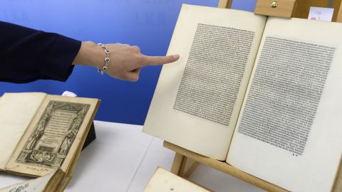 Se creía que el  manuscrito databa de 1609, pero resultó ser una farsa.