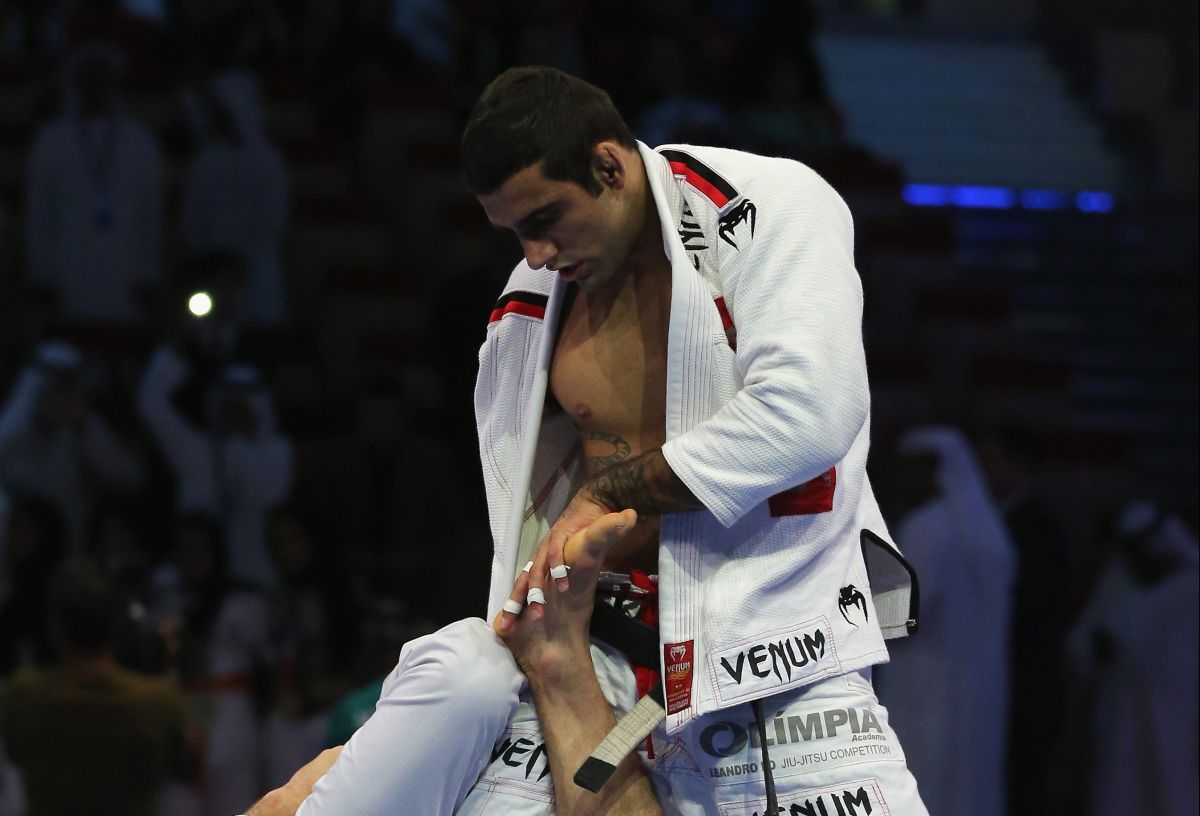 Leandro Lo, multicampeón de jiu-jitsu brasileño, apenas 33 años de edad.