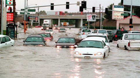 Las Vegas Inundación Lluvias