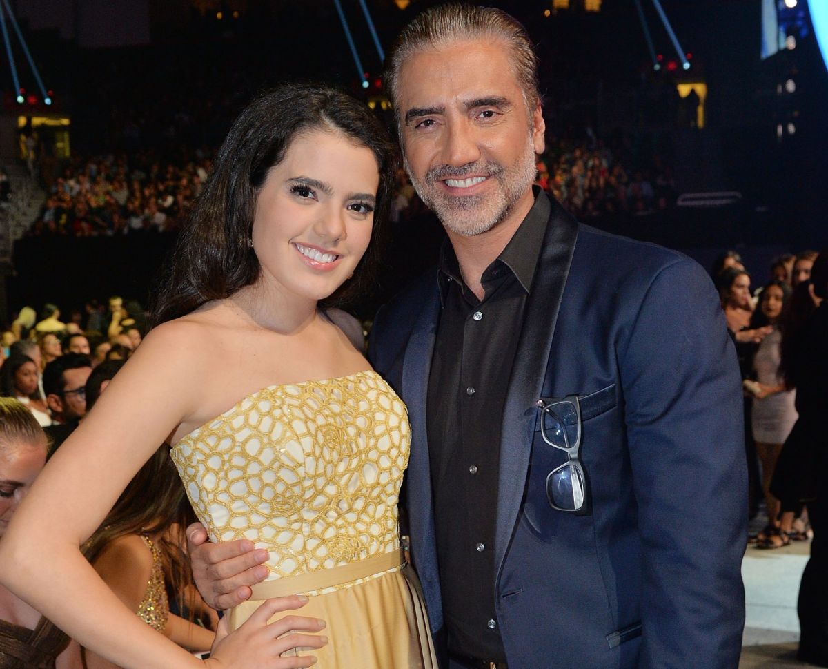 Camila Fernández y Alejandro Fernández disfrutaron de la casa.