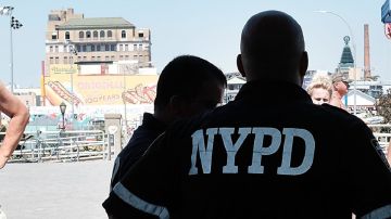 NYPD en Coney Island/Archivo.