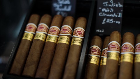 Cigarros "La Corona", que Winston Churchill solía fumar.