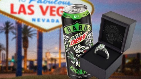Hard Mtn Dew propuesta de boda
