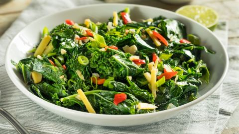 Ensalada de hojas verdes