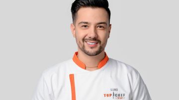 Luis Coronel, cantante que participó en Top Chef VIP de Telemundo.