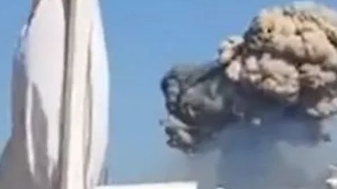 El martes, la base aérea de Saky fue sacudida por al menos 12 explosiones.