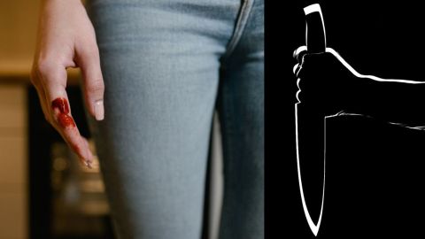 "Tomé un cuchillo de la cocina y le corté las partes íntimas para darle una lección", dijo la mujer.