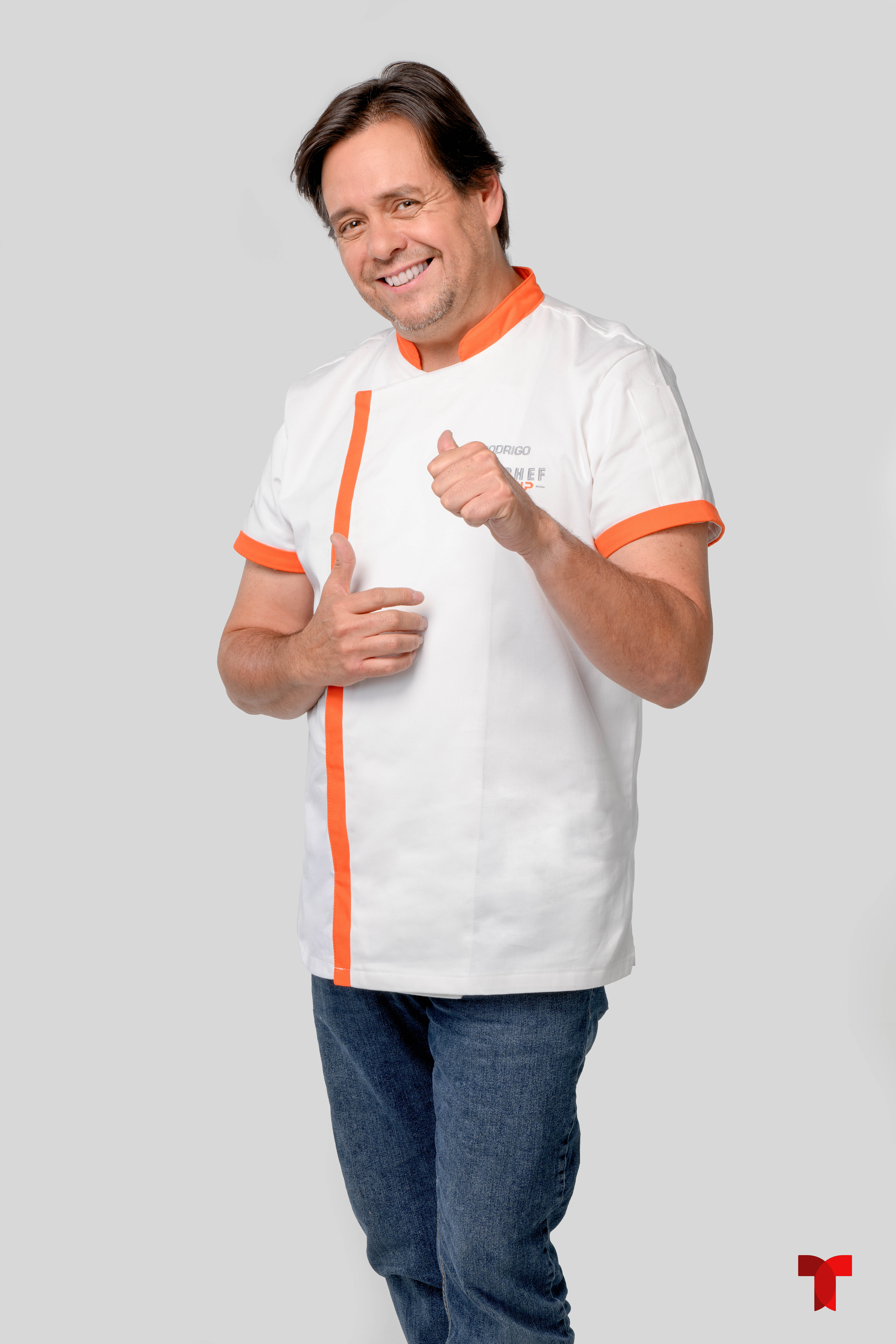 Rodrigo Vidal en Top Chef VIP de Telemundo.