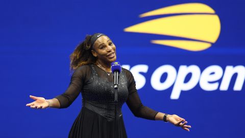 Mike Tyson, Francisco Lindor y Bill Clintos acompañaron a Serena Williams en el inicio del Abierto de Estados Unidos