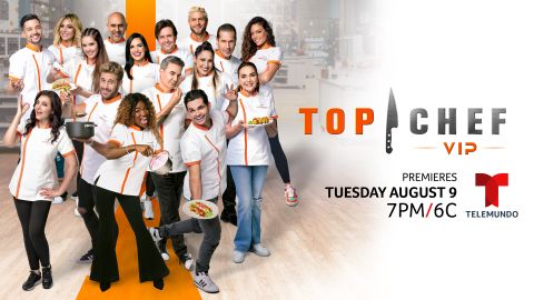 Top Chef VIP por Telemundo.