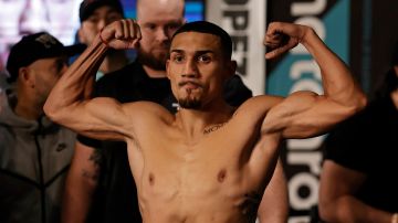 Teofimo Lopez v George Kambosos - Weigh-in