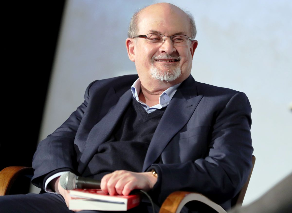 Salman Rushdie en Berlín, 2019.