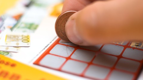 Raspadito de la lotería