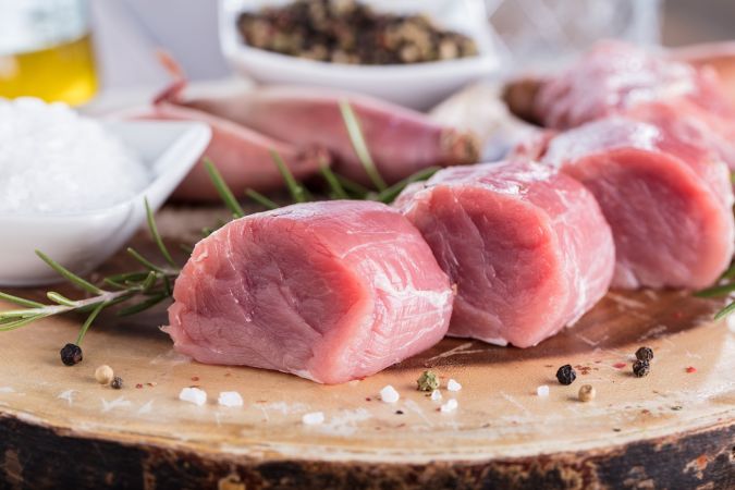 trozos de carne