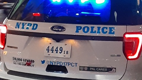 Patrulla NYPD.