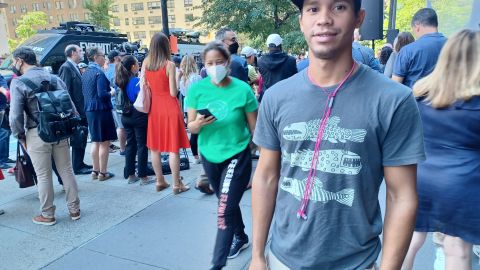 El venezolano 'José Rodríguez' vino caminando desde Perú: "soy optimista"