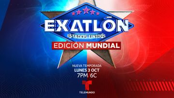 Exatlón USA regresa con una edición mundial y anuncia su estreno para el 3 de octubre.