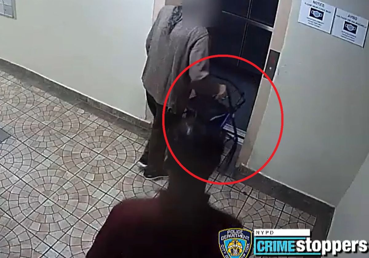 Online video: Subject matter steals $ 13 from an previous person going for walks a walker in the Bronx