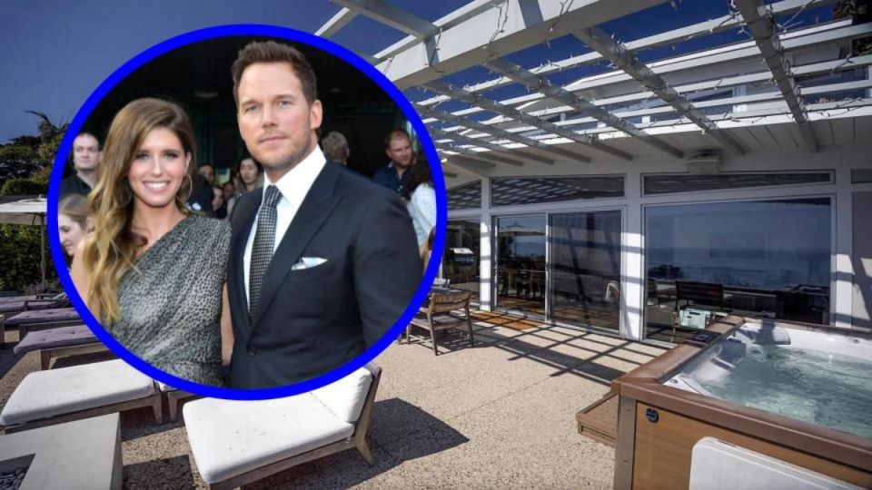 Así es la casa de playa que alquilan Chris Pratt y Katherine