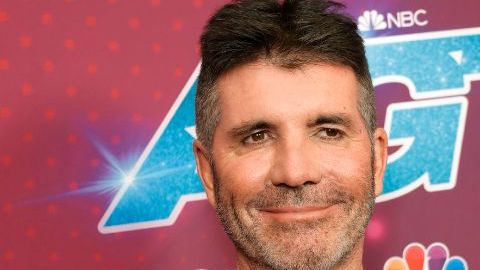 Simon Cowell y Britney Spears.