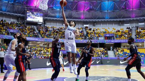 Argentina se impone a Estados Unidos y avanza a la final de la AmeriCup