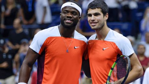 Carlos Alcaraz y Frances Tiafoe aumentaron de seguidores durante el US Open