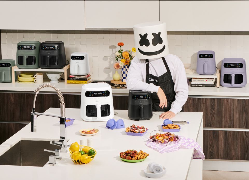 Marshmello launches a new collection of air fryers