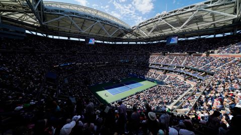 El hecho se registró en el partido entre Kyrgios y Khachanov.