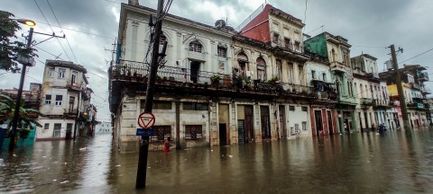 CUBA-WEATHER-RAINS-FLOOD