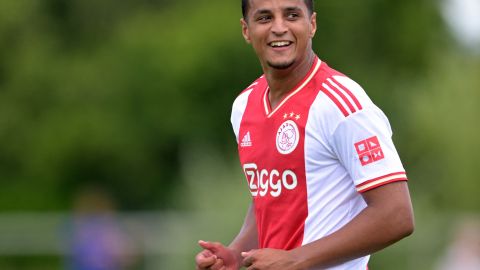 Mohamed Ihattaren durante la pretemporada del Ajax antes de ser apartado por las amenazas en su contra.