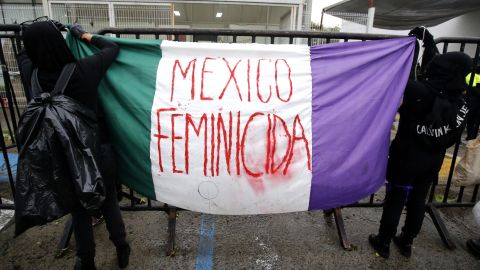 MEXICO-VIOLENCE-DEMONSTRATION