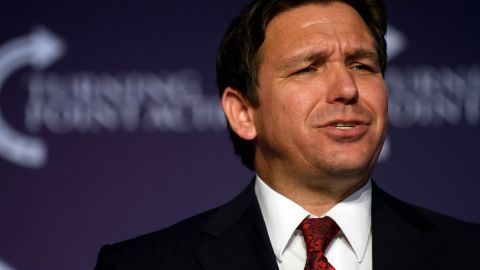 Ron DeSantis, gobernador de Florida.