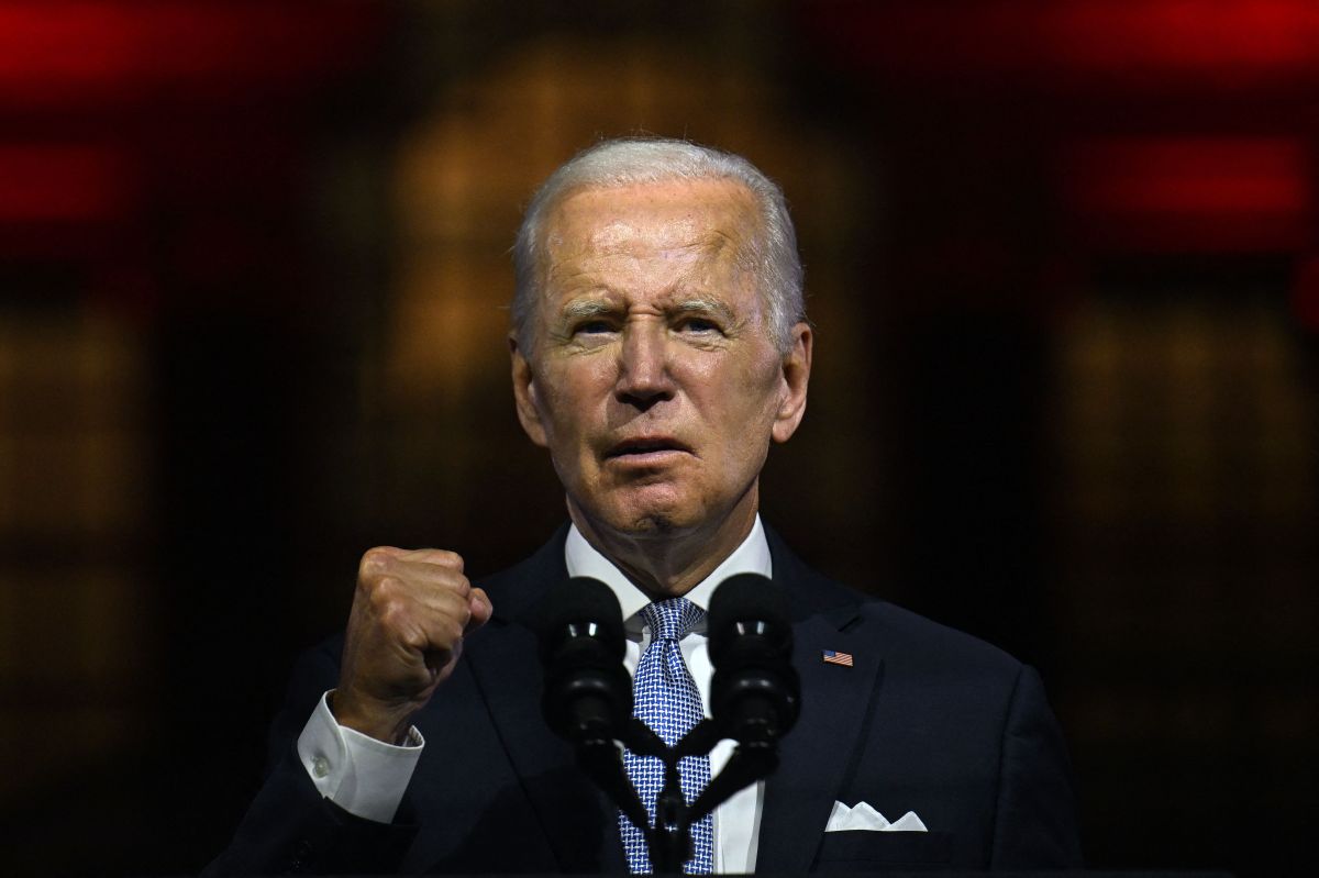Biden llamó a defender la democracia en EE.UU: durante su discurso en Filadelfia.