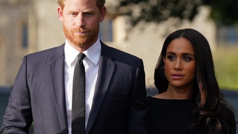 Príncipe Harry y Meghan Markle.