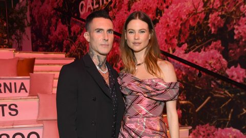Adam Levine y Behati Prinsloo.