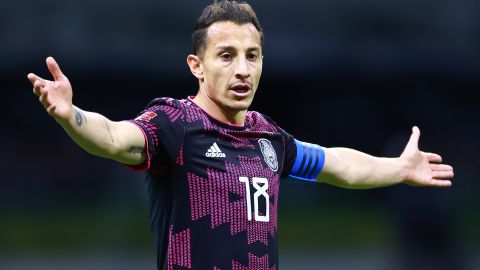 Andrés Guardado es el jugador con más partidos disputados con México.