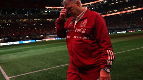 Gerardo 'Tata' Martino no ocultó su frustración luego de la derrota de México ante Paraguay.