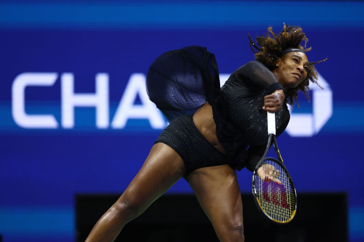 Serena Williams durante el US Open 2022. 