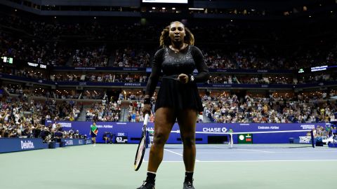 Serena Williams durante su última presencia en el US Open.