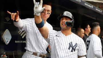 Gleyber Torres (L) y Aaron Judge (R) han sido piezas claves en muchas de las 86 victorias que tiene New York Yankees esta temporada.