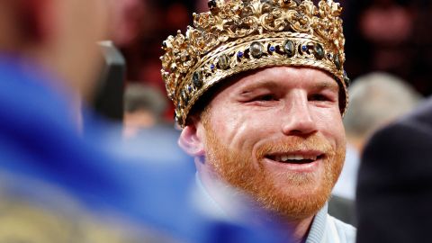 "Canelo" Álvarez celebró por todo lo alto su victoria ante Gennady Golovkin.