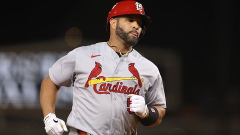 Albert Pujols lleva 21 cuadrangulares en la presente temporada.