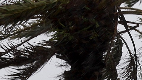 El huracán Ian tocó tierra en Florida esta tarde.