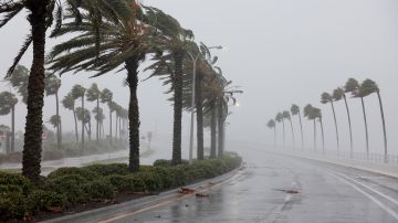 El huracán Ian tocó tierra en Florida esta tarde.