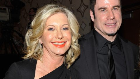 Olivia Newton-John y John Travolta.