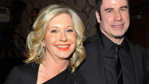 Olivia Newton-John y John Travolta.