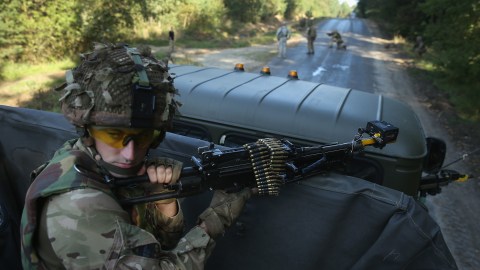 "Rapid Trident" Military Exercises In Western Ukraine