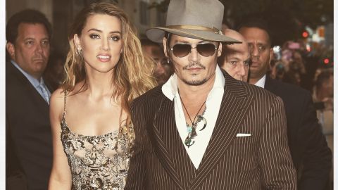 Amber Heard y Johnny Depp.